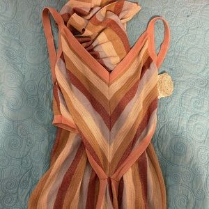 altar’d state cut out a avery striped maxi dress